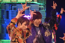 手前からユーキ、リョウガ。