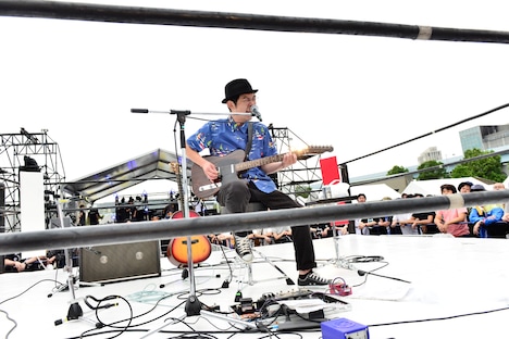 向井秀徳アコースティック＆エレクトリック（撮影：橋本塁）