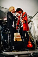 左から成田大致、越川和磨。（撮影：タイコウクニヨシ）