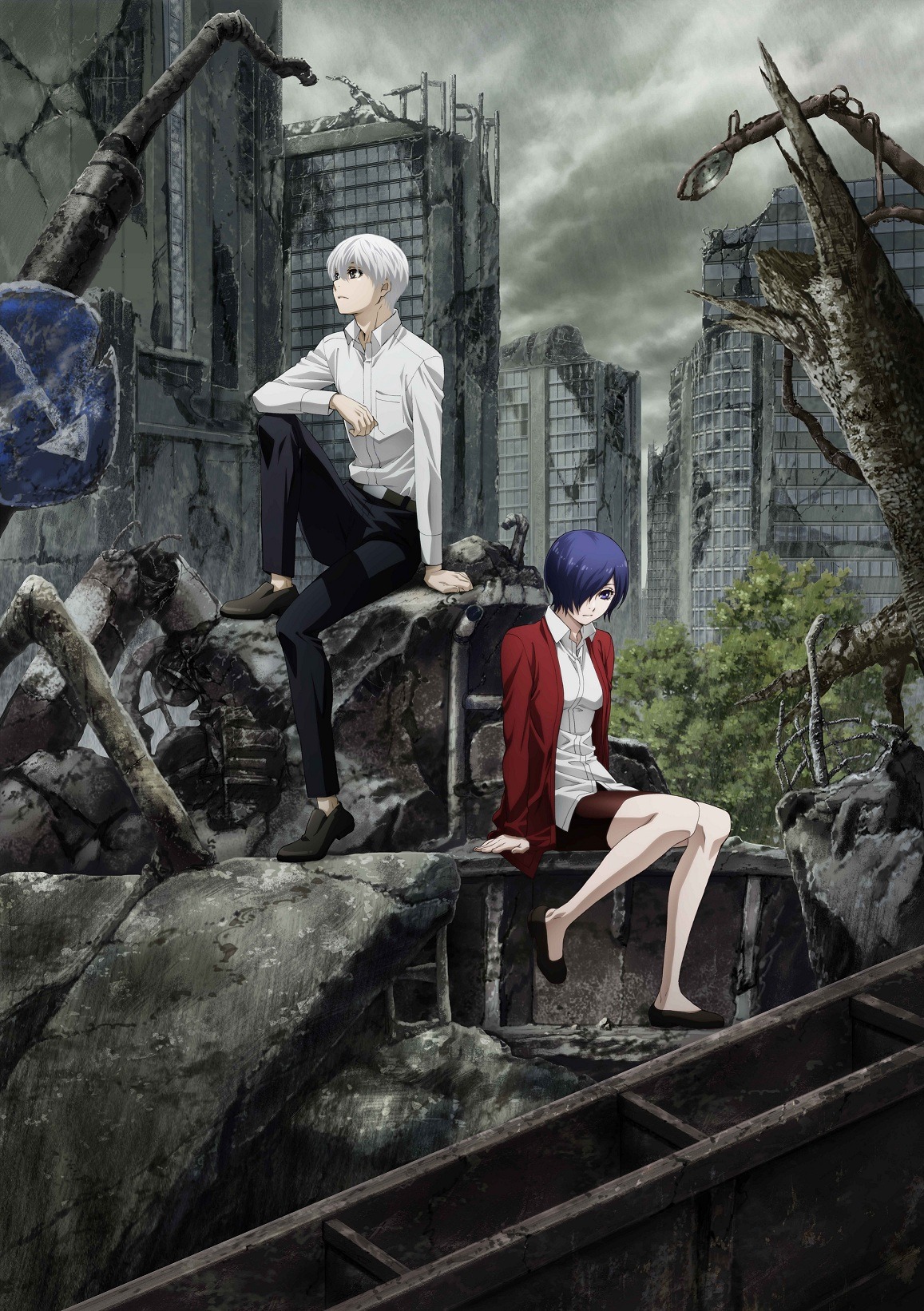 「東京喰種トーキョーグール:re」ビジュアル