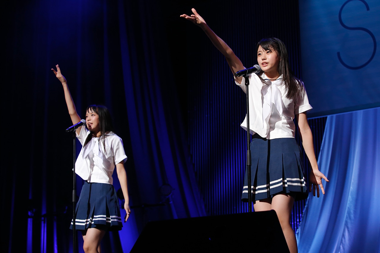 左から福田朱里、瀧野由美子。(c)STU