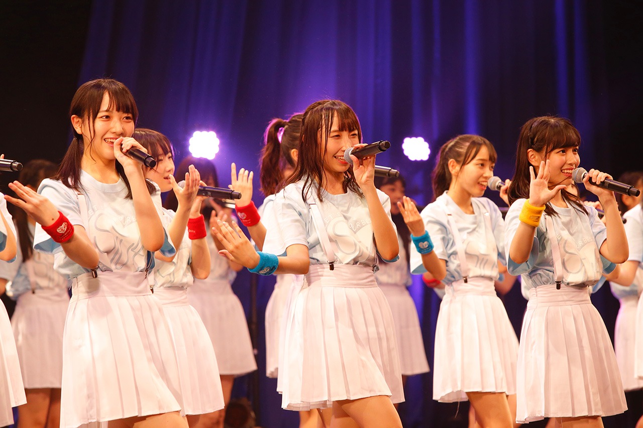 STU48のチャリティコンサートツアー初日公演の様子。(c)STU