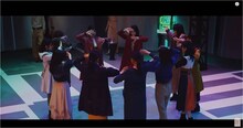 NGT48「カーテンの柄」ミュージックビデオショートバージョンのワンシーン。