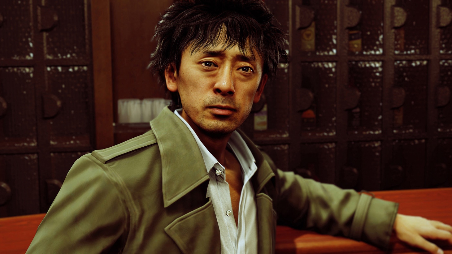 ゲーム「JUDGE EYES:死神の遺言」で滝藤賢一が演じる綾部和也。