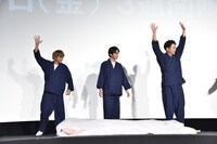 布団を敷き終わったDTC。