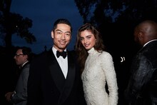 左からEXILE AKIRA、テイラー・ヒル。（写真提供：LDH JAPAN）