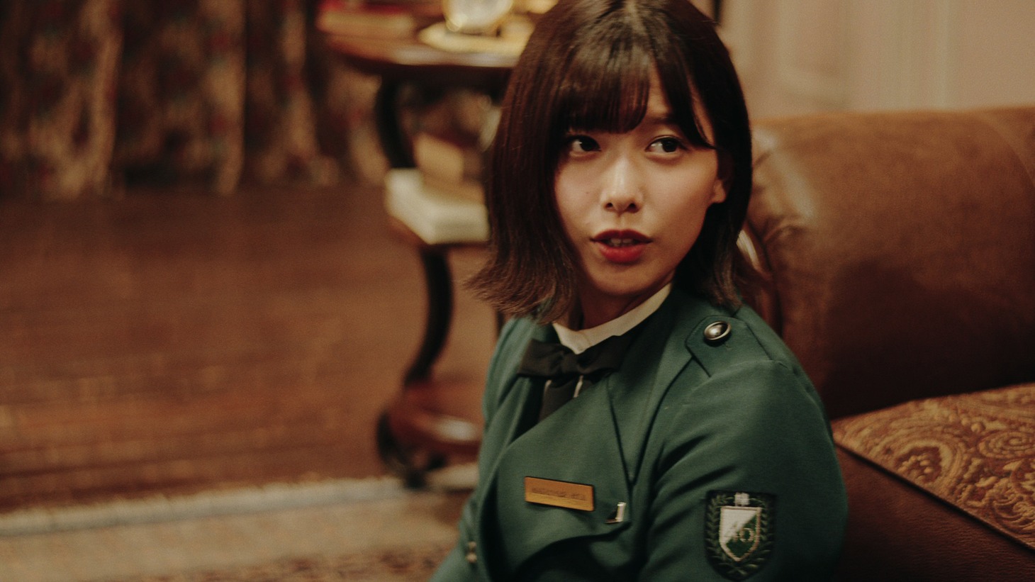 「ロッテ クランキー名探偵ねるの事件簿～怪盗クランキーからの挑戦状～中級問題篇」のワンシーン。