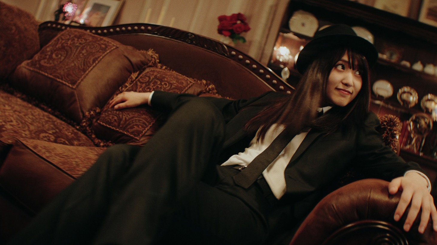 「ロッテ クランキー名探偵ねるの事件簿～怪盗クランキーからの挑戦状～中級問題篇」のワンシーン。