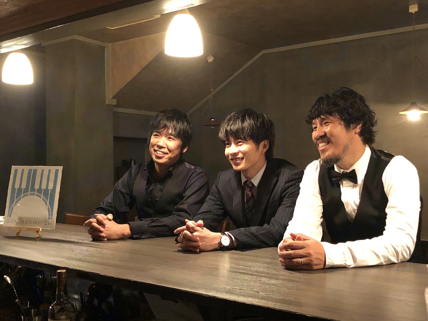 田中圭登場シーンのメイキングカット。