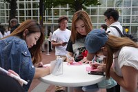 「▽CARAVAN」の様子。