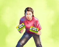 “たけのこ党”マニフェスト「吉田沙保里とつくる たけのこの里」イメージビジュアル