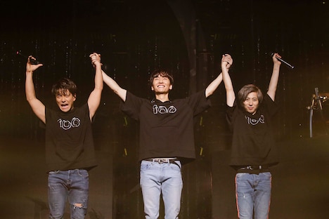 「w-inds. LIVE TOUR 2018 "100"」東京・東京国際フォーラム ホールA公演の様子。（撮影：福岡諒祠）