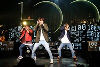 「w-inds. LIVE TOUR 2018 "100"」東京・東京国際フォーラム ホールA公演の様子。（撮影：福岡諒祠）