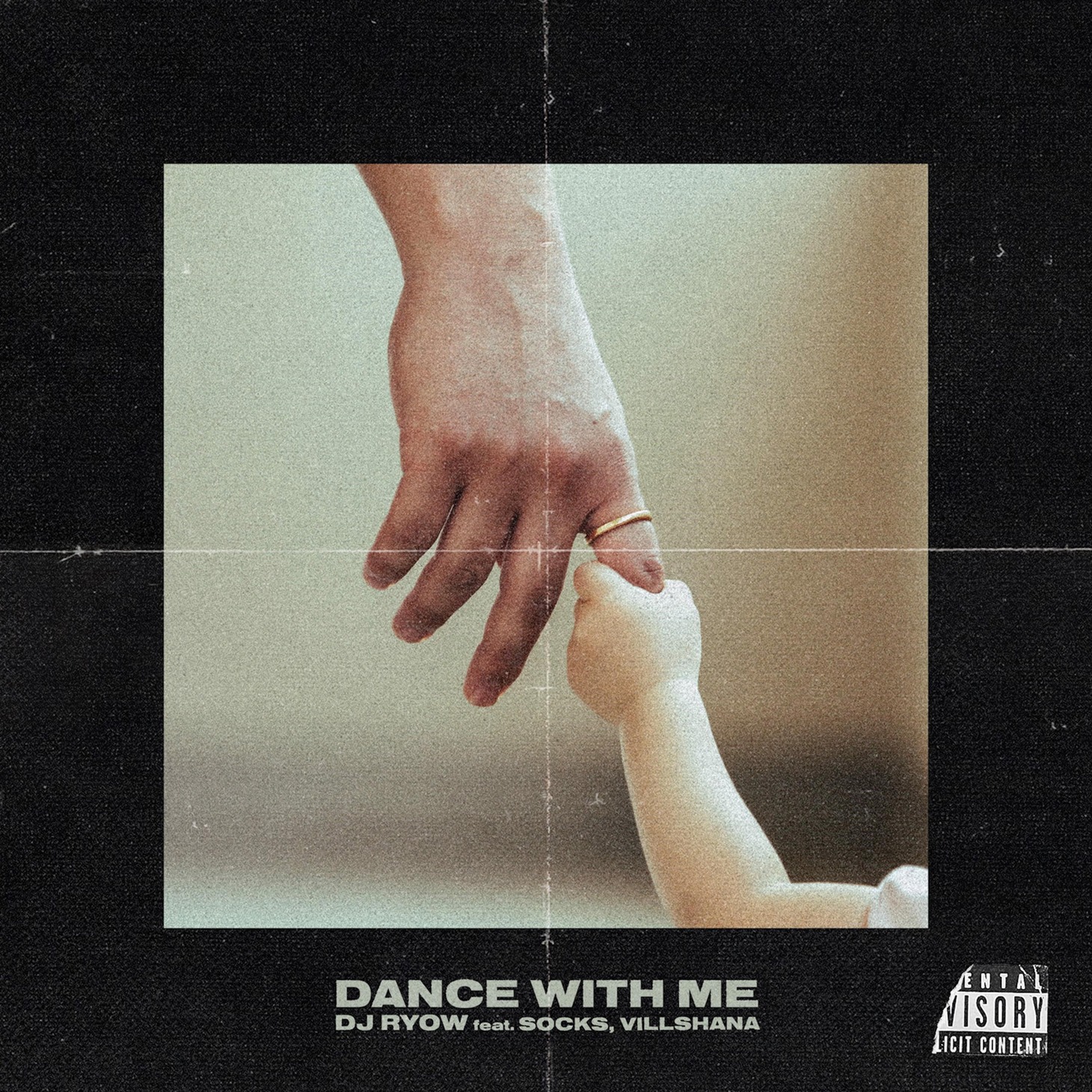 DJ RYOW「DANCE WITH ME feat. SOCKS, VILLSHANA」配信ジャケット