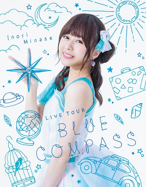 水瀬いのり「Inori Minase LIVE TOUR BLUE COMPASS」ジャケット