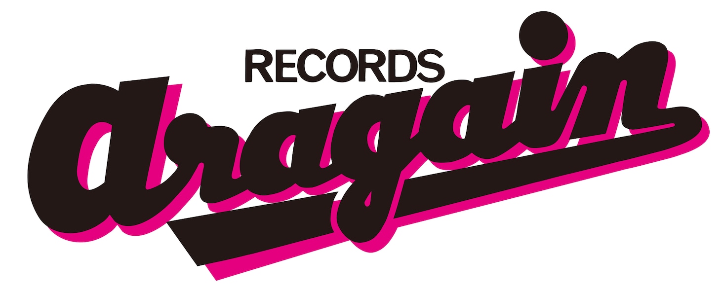 大瀧詠一のNiagaraレーベルロゴを模した「GO! GO! ARAGAIN」ロゴ。