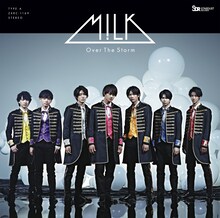 M!LK「Over The Storm」Type Aジャケット