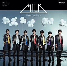 M!LK「Over The Storm」Type Bジャケット