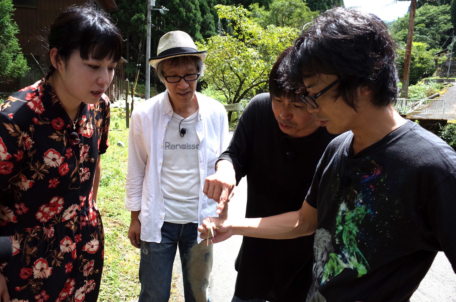 「くるり『ソングライン』SPECIAL」収録現場の様子。