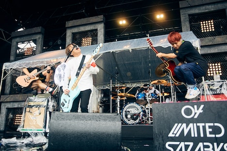 04 Limited Sazabys（撮影：中野修也）