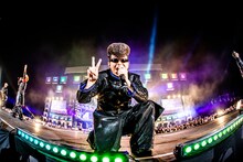 早乙女光（Dance, Scream / 氣志團）。（撮影：青木カズロー）