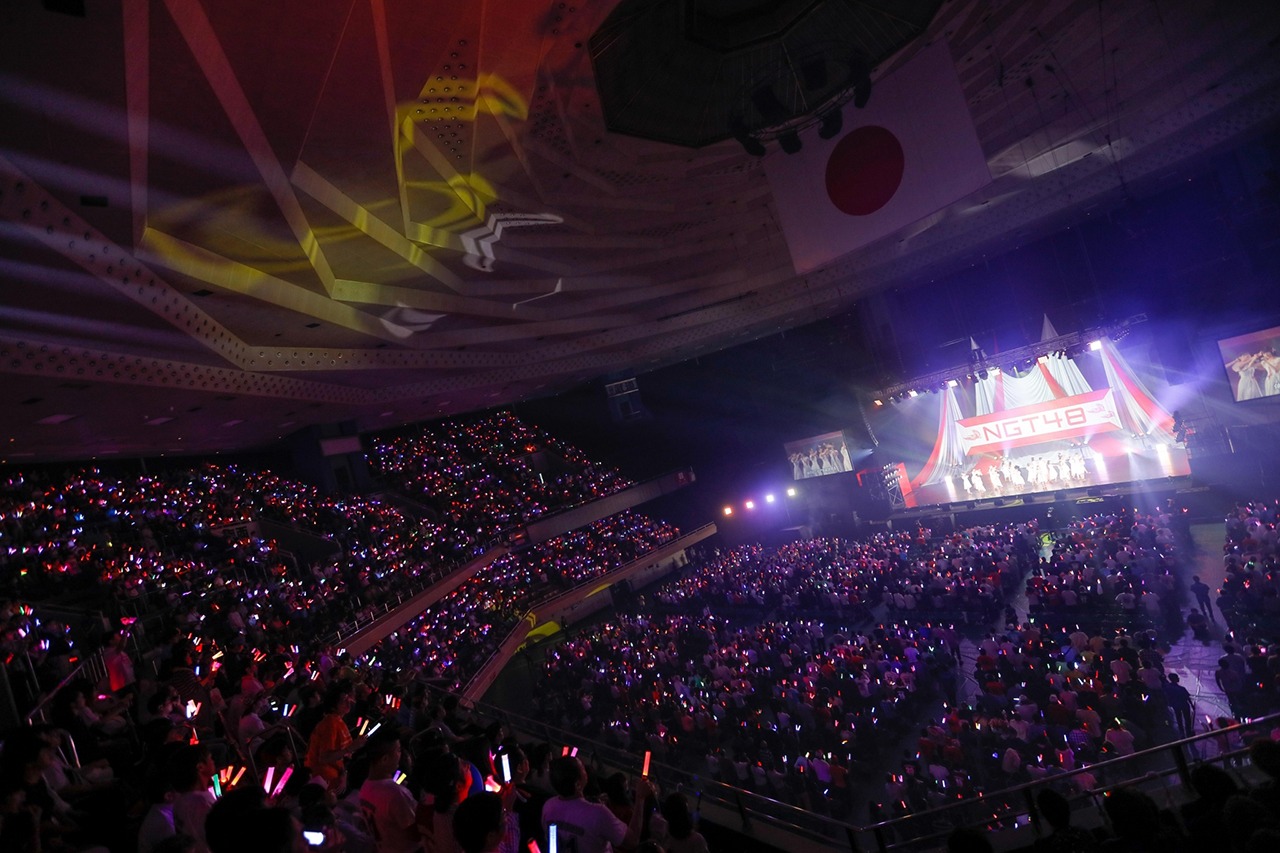 「新章 NGT48宣言！！～世界の人よ、共に歌おう～」の様子。(c)AKS