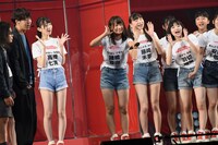 キャッチフレーズを披露する諸橋姫向。