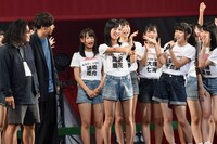 キャッチフレーズを披露する高沢朋花。