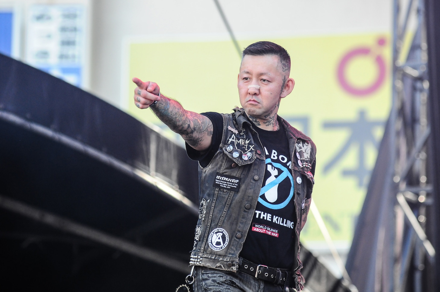 KO（Vo / SLANG）（撮影：本田裕二）