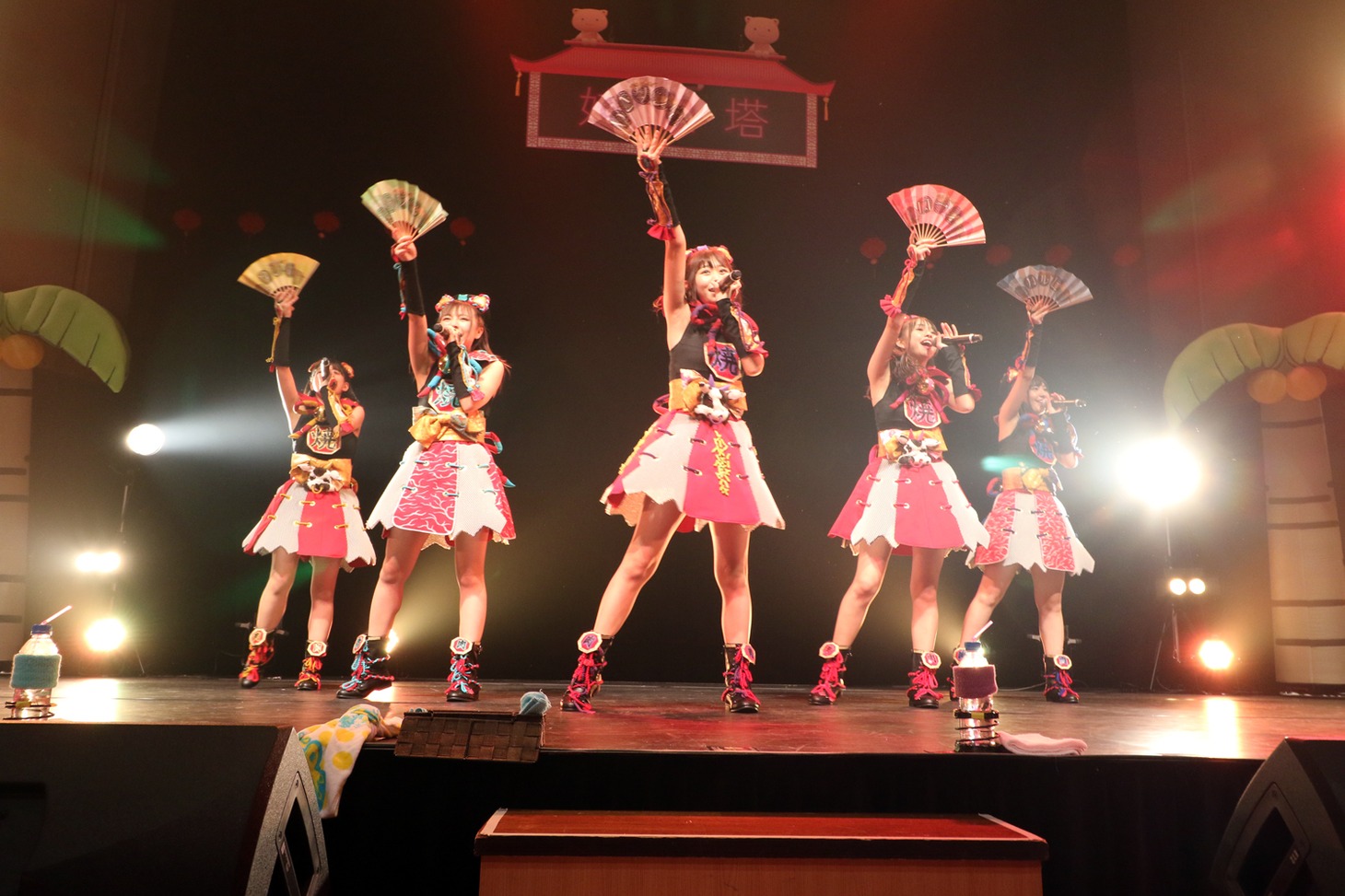 「わーすた Summer LIVE TOUR 2018 ～JUMPING SUMMER～」最終公演の様子。