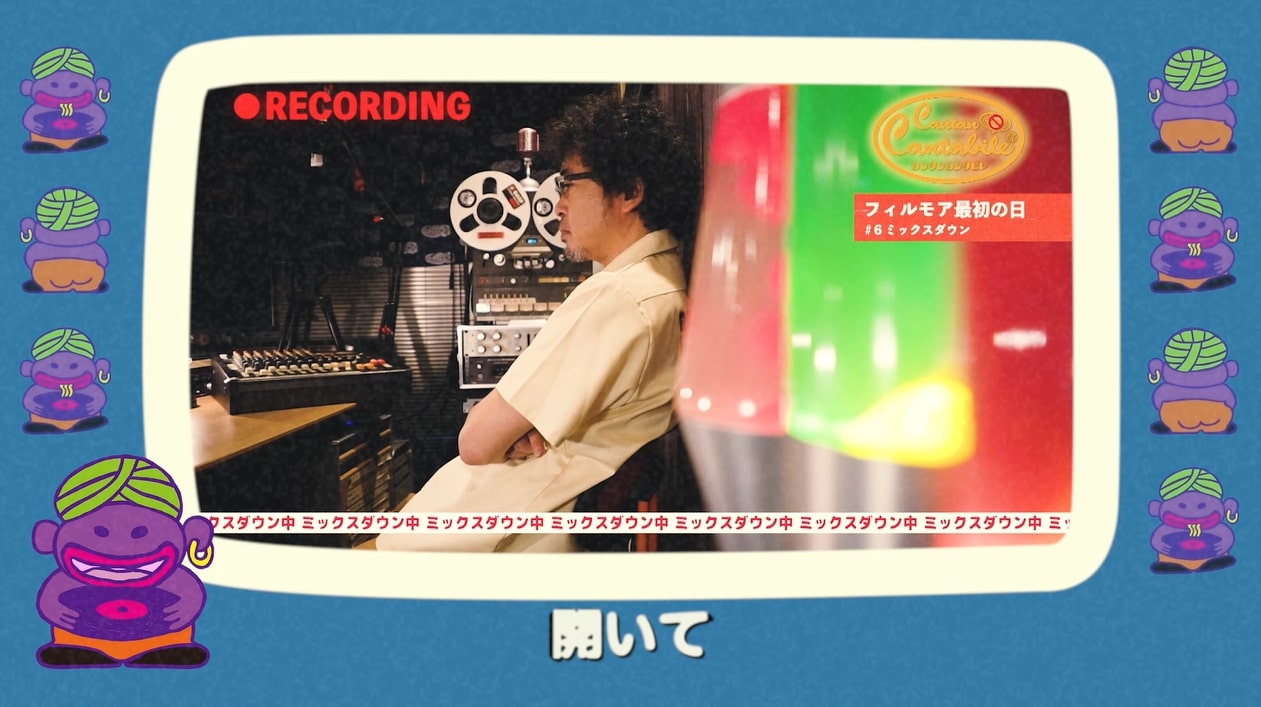 奥田民生「BEAT」ミュージックビデオのワンシーン。