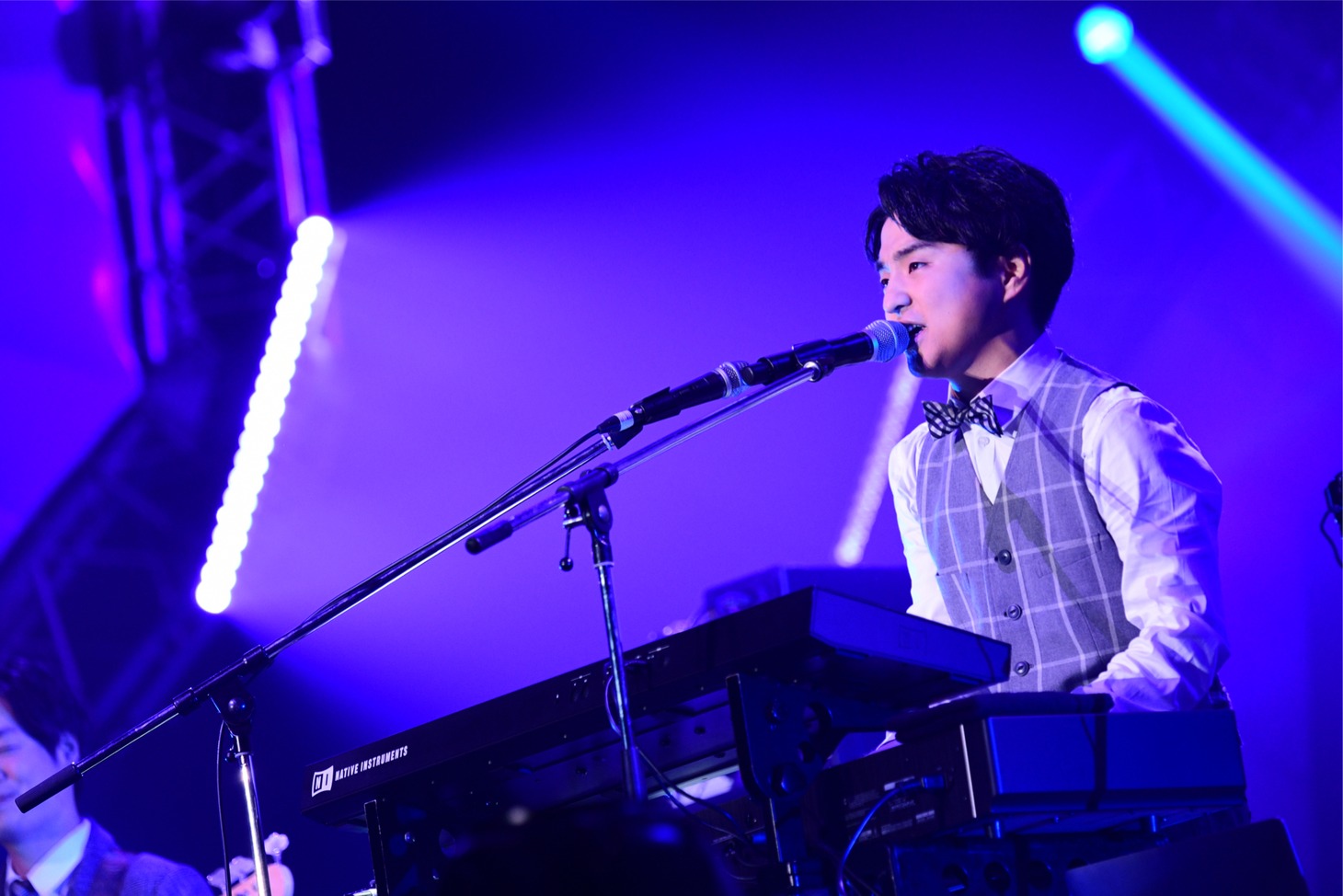 藤原聡（Vo, Piano / Official髭男dism）(c)テレビ朝日 ドリームフェスティバル 2018 / 写真：岸田哲平
