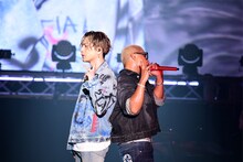 CRAZYBOY&HIROOMI TOSAKA (c)テレビ朝日ドリームフェスティバル2018（撮影：岸田哲平）