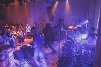 「JAMESON HALLOWEEN FES」ローンチイベントでのNewspeakのライブの様子（写真提供：ジェムソン）