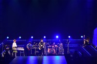 Mrs. GREEN APPLEのステージの様子。 (c)テレビ朝日ドリームフェスティバル2018（撮影：岸田哲平）