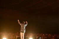 ポルノグラフィティのステージの様子。 (c)テレビ朝日ドリームフェスティバル2018（撮影：岸田哲平）