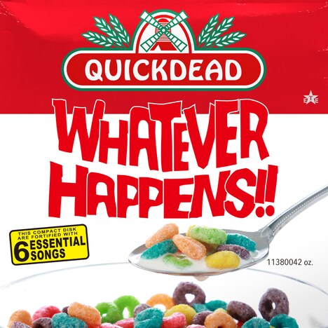 QUICKDEAD「WHATEVER HAPPENS!!」ジャケット