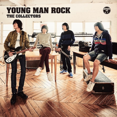 THE COLLECTORS「YOUNG MAN ROCK」ジャケット