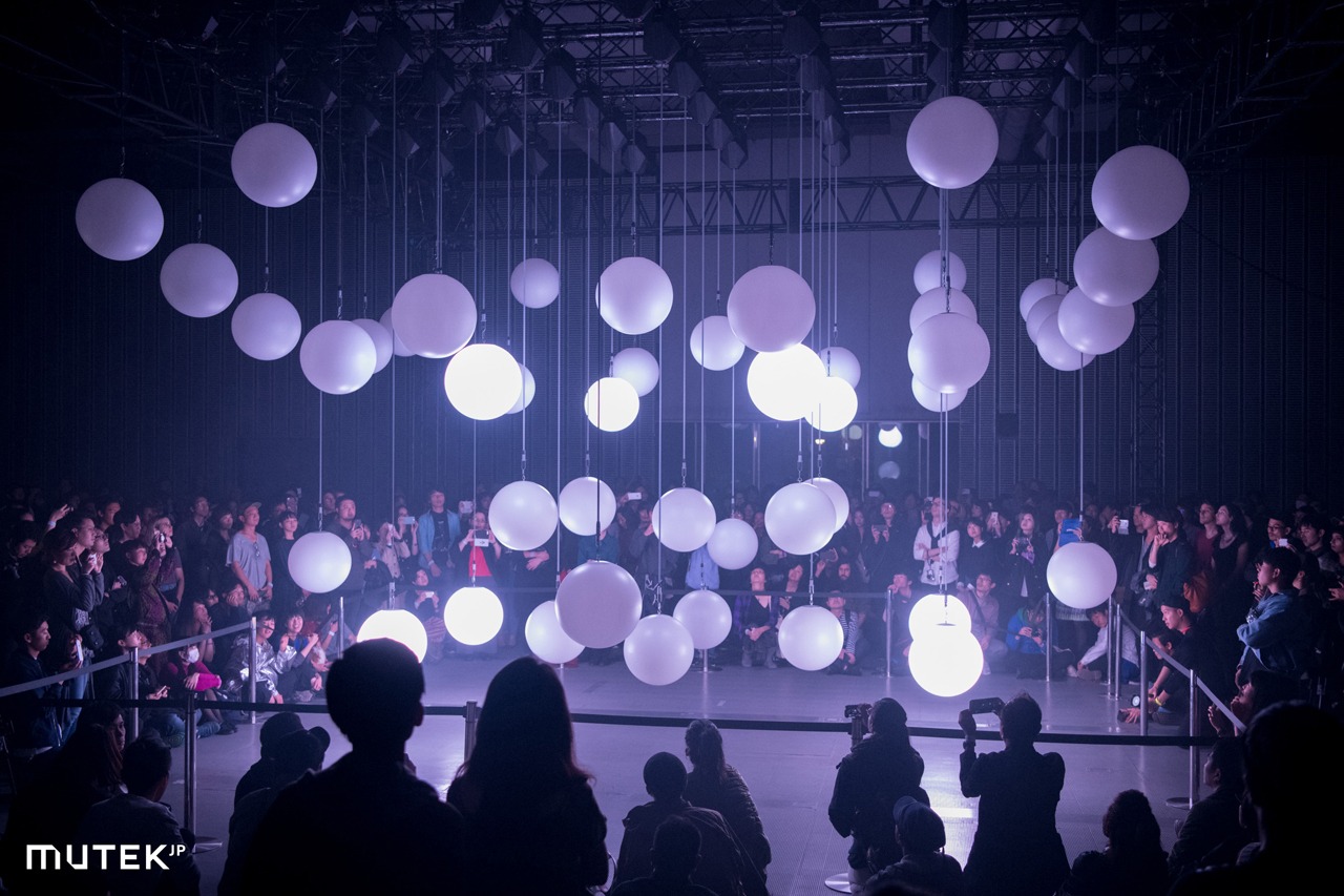 「MUTEK.JP」2017年開催時の様子。