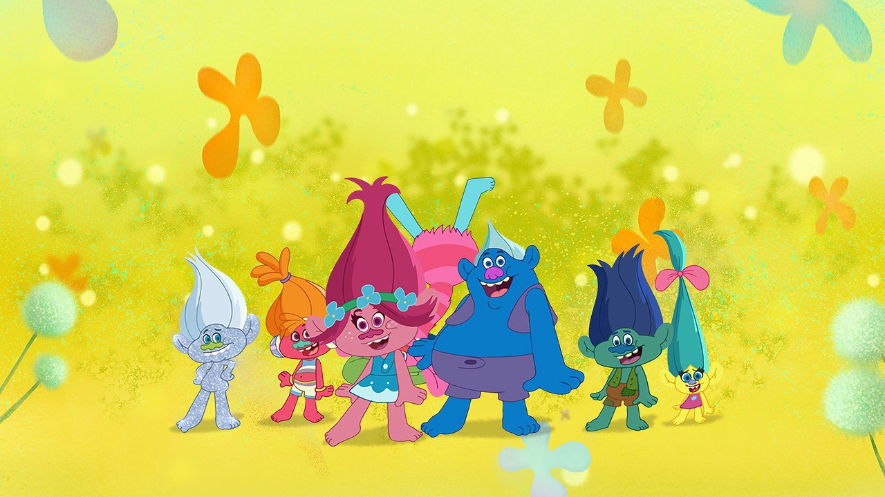 「トロールズ：シング・ダンス・ハグ！」メインビジュアル DreamWorks Trolls (c)2018 DreamWorks Animation LLC. All Rights Reserved.