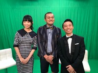 古川未鈴（でんぱ組.inc）とカミナリ。(c)テレビ朝日