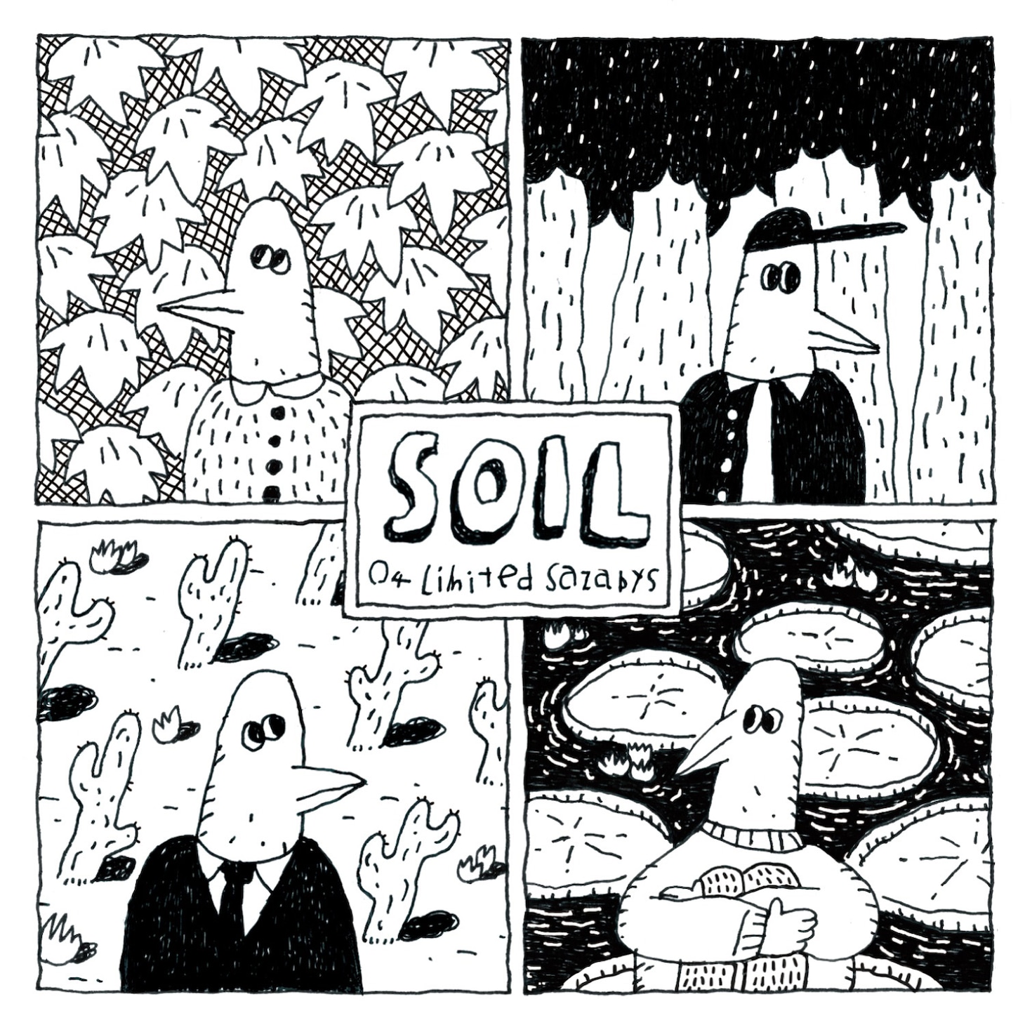 04 Limited Sazabys「SOIL」通常盤ジャケット
