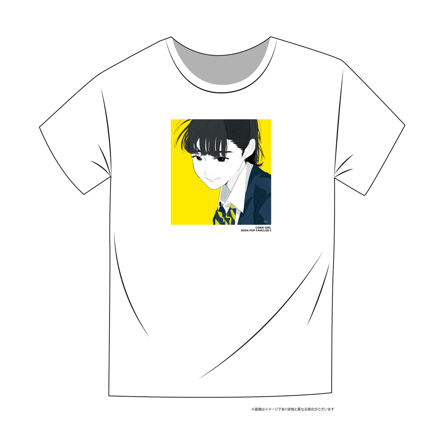 サイダーガール「SODA POP FANCLUB 2」完全数量限定生産盤付属ビッグTシャツ