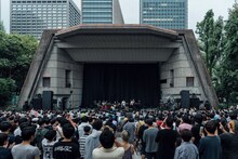 「OGRE YOU ASSHOLE at 日比谷野外大音楽堂 -QUADRAPHONIC SOUND LIVE-」の様子。（撮影：平林岳志）