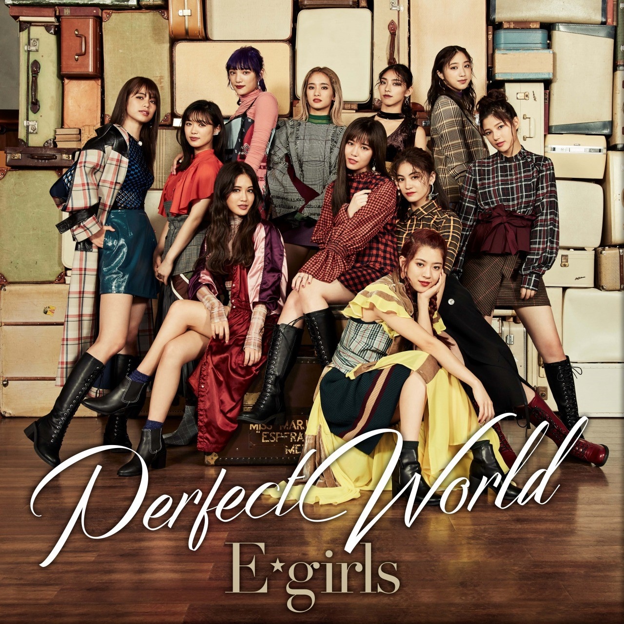 E-girls「Perfect World」ジャケット