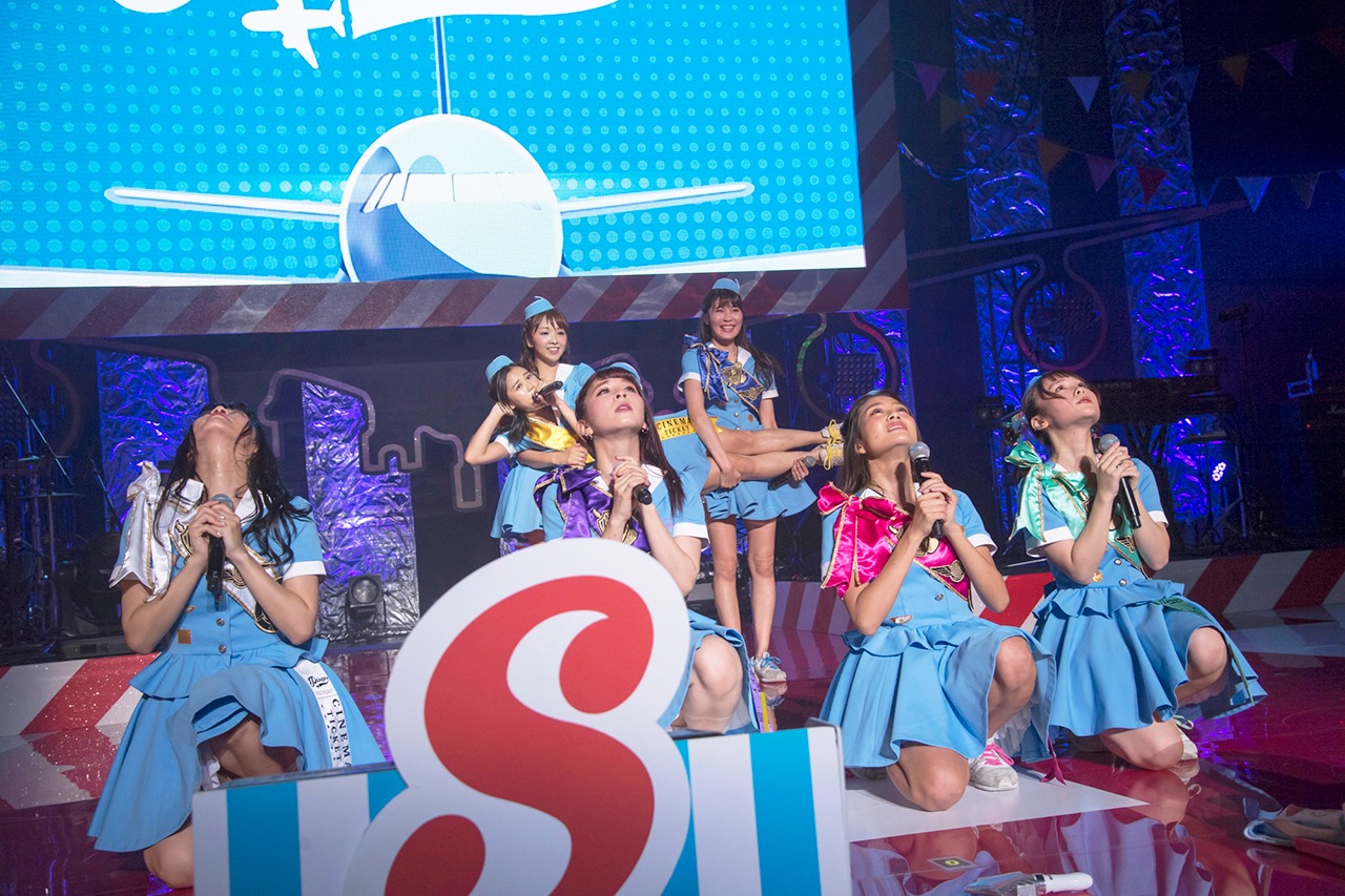 「PASSPO☆歌って踊って奏でる対バンツアー～Road to 中野サンプラザ～」東京・中野サンプラザホール公演の様子。（撮影：林晋介）