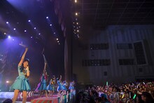 「PASSPO☆歌って踊って奏でる対バンツアー～Road to 中野サンプラザ～」東京・中野サンプラザホール公演の様子。（撮影：林晋介）