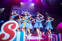 「PASSPO☆歌って踊って奏でる対バンツアー～Road to 中野サンプラザ～」東京・中野サンプラザホール公演の様子。（撮影：古川朋久）