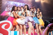 「PASSPO☆歌って踊って奏でる対バンツアー～Road to 中野サンプラザ～」東京・中野サンプラザホール公演の様子。（撮影：古川朋久）