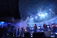 私立恵比寿中学「エビ中 秋空と松虫と音楽のつどい 題して『ちゅうおん』2018」の様子。